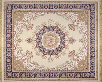 Kashan Design Cream 9x11