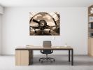 Airplane in Hanger Gallery Wrap