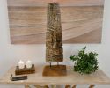 Bayshore Tiki Mask on Stand 32 Inches